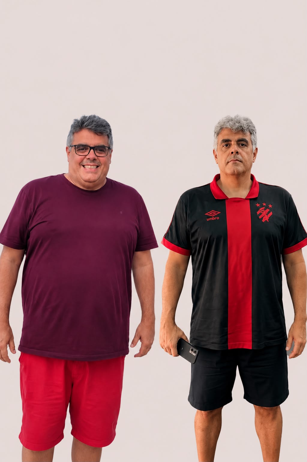 Antes e depois — Caso 03